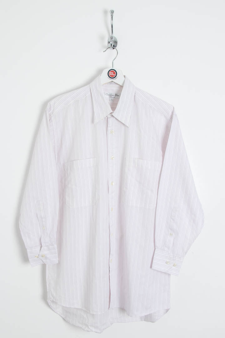 Christian Dior Long Sleeve Pinstripe Shirt (M)