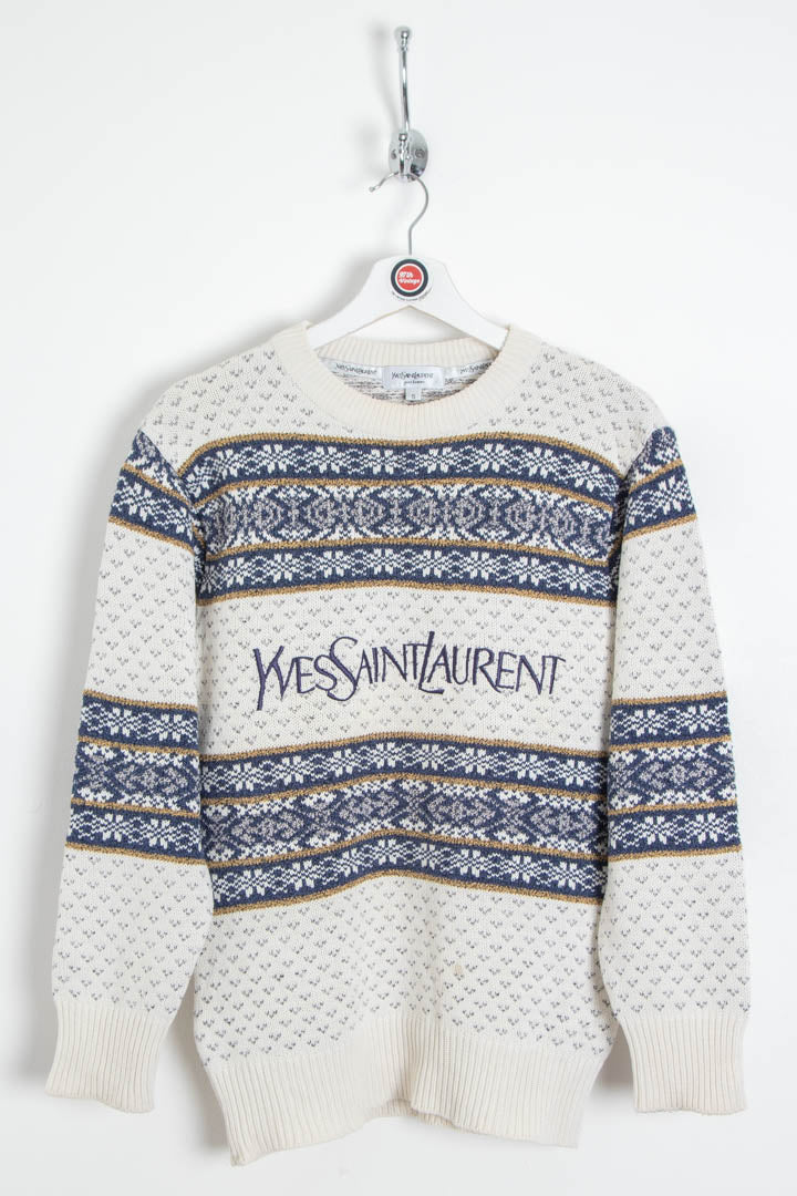 YSL Knitted Crew Neck Jumper (S)