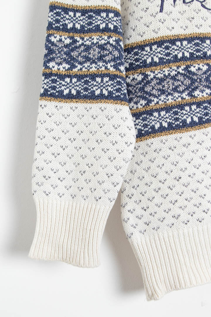 YSL Knitted Crew Neck Jumper (S)