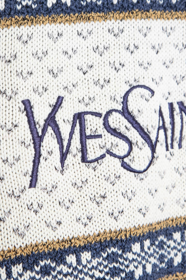 YSL Knitted Crew Neck Jumper (S)