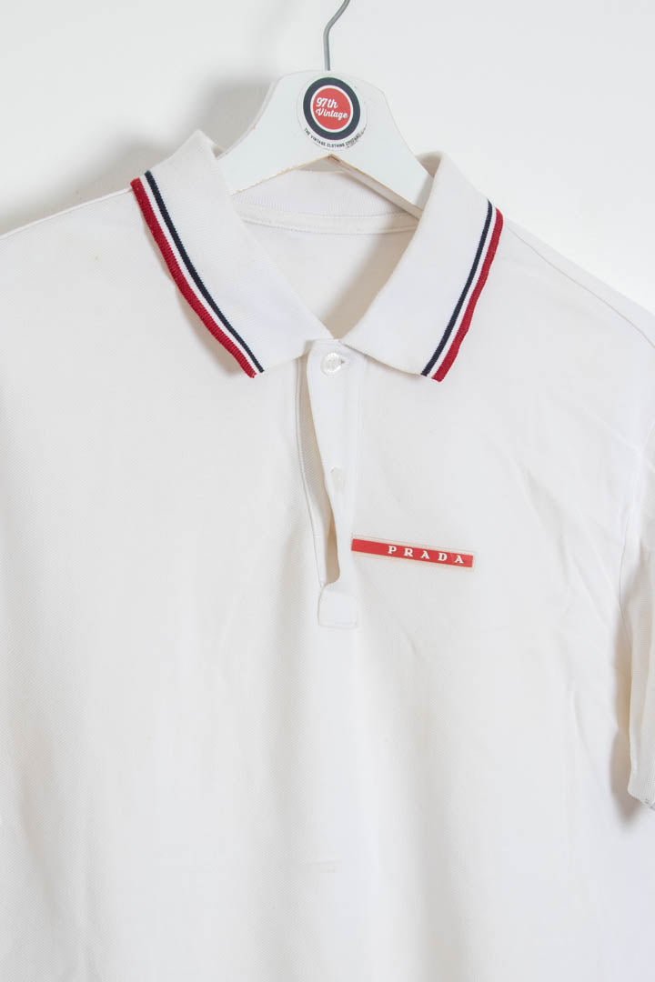 Prada Short Sleeve Polo Shirt (M)