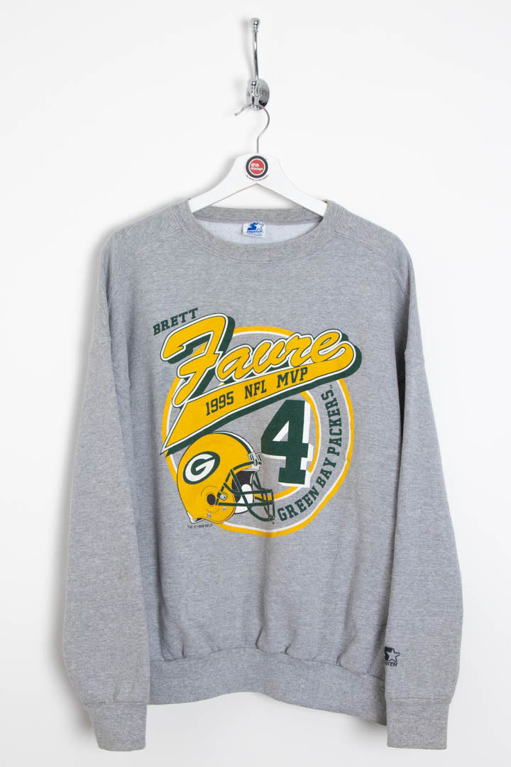 1995 Green Bay Packers Brett Favre Graphic Starter Sweatshirt (L)