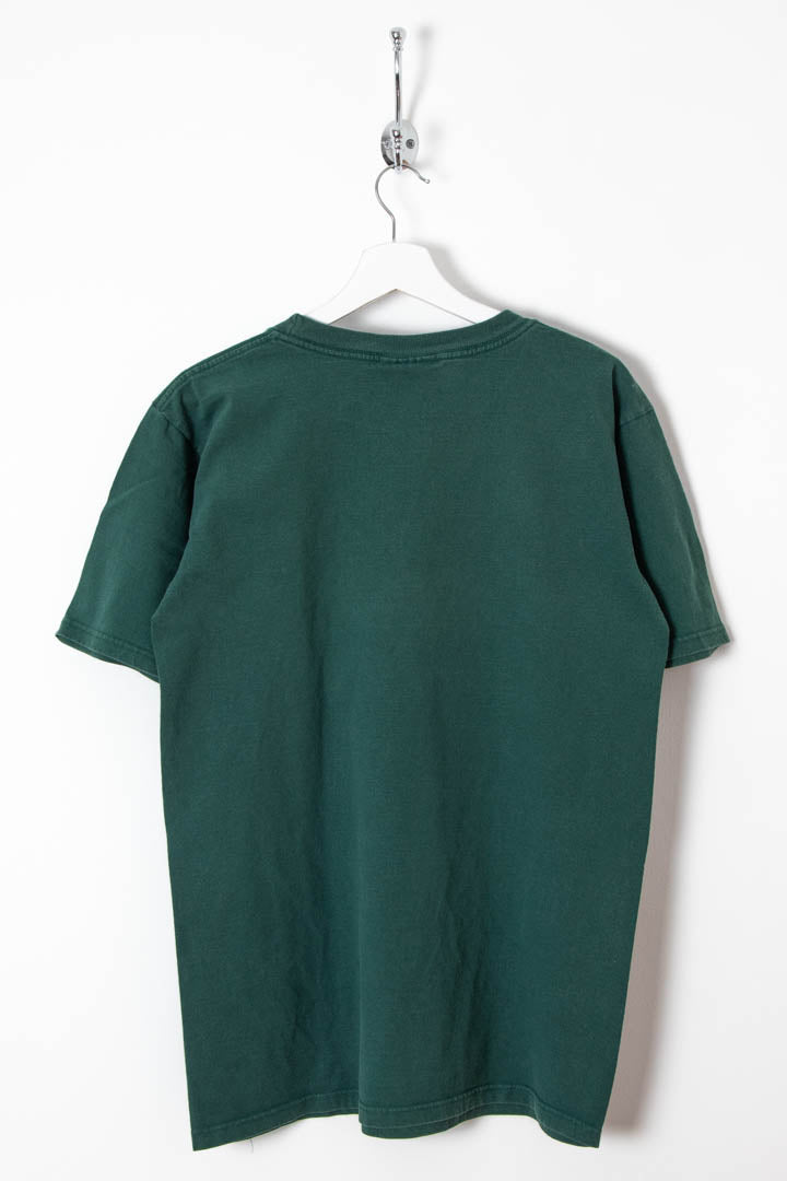 Green Bay Packers NFL Single Stitch Graphic T-Shirt (S)