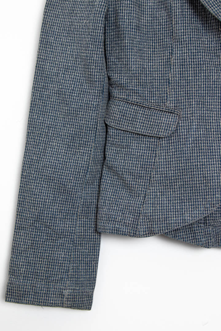 Women's Armani Jeans Houndstooth Blazer Jacket (XS)