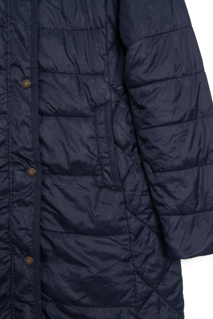 Women's Barbour Long Puffer Coat (M)