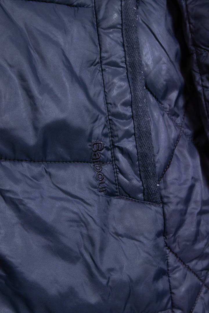 Women's Barbour Long Puffer Coat (M)