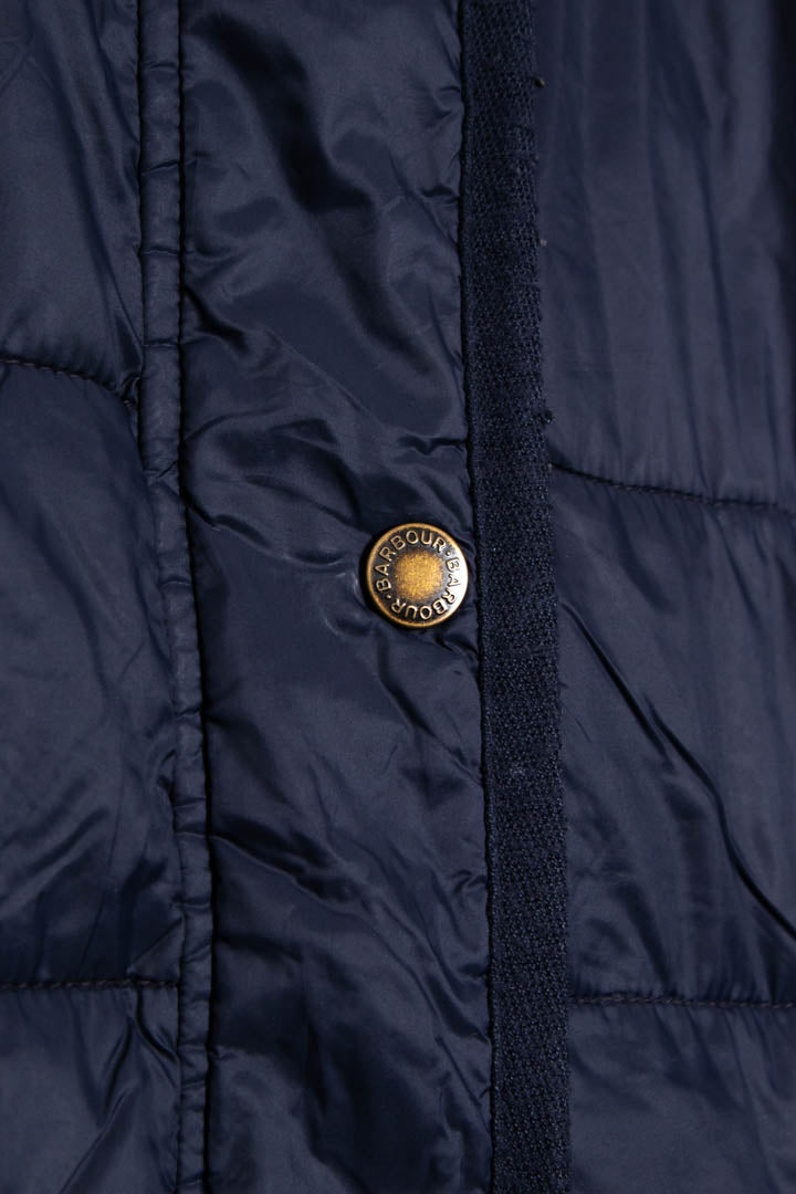 Women's Barbour Long Puffer Coat (M)