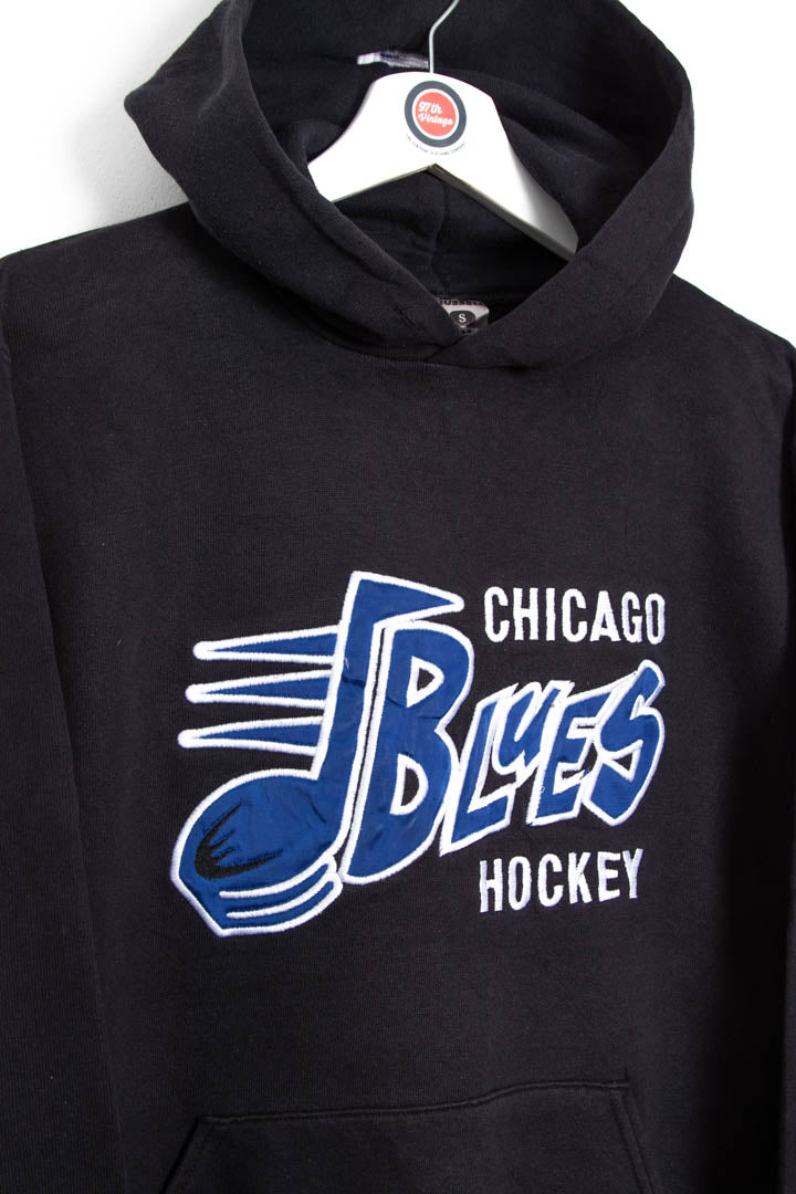 Women's Chicago Blues Hockey Russell Athletic Hoodie (S)