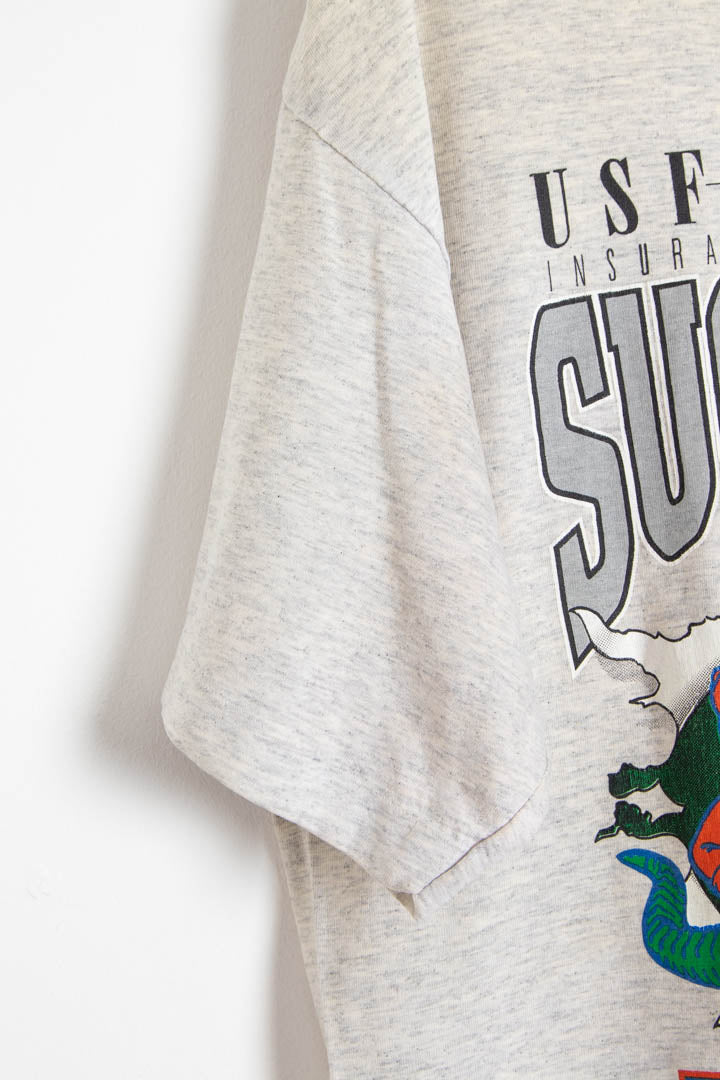 1994 Sugar Bowl UF vs WVU Single Stitch Graphic T-Shirt (L)