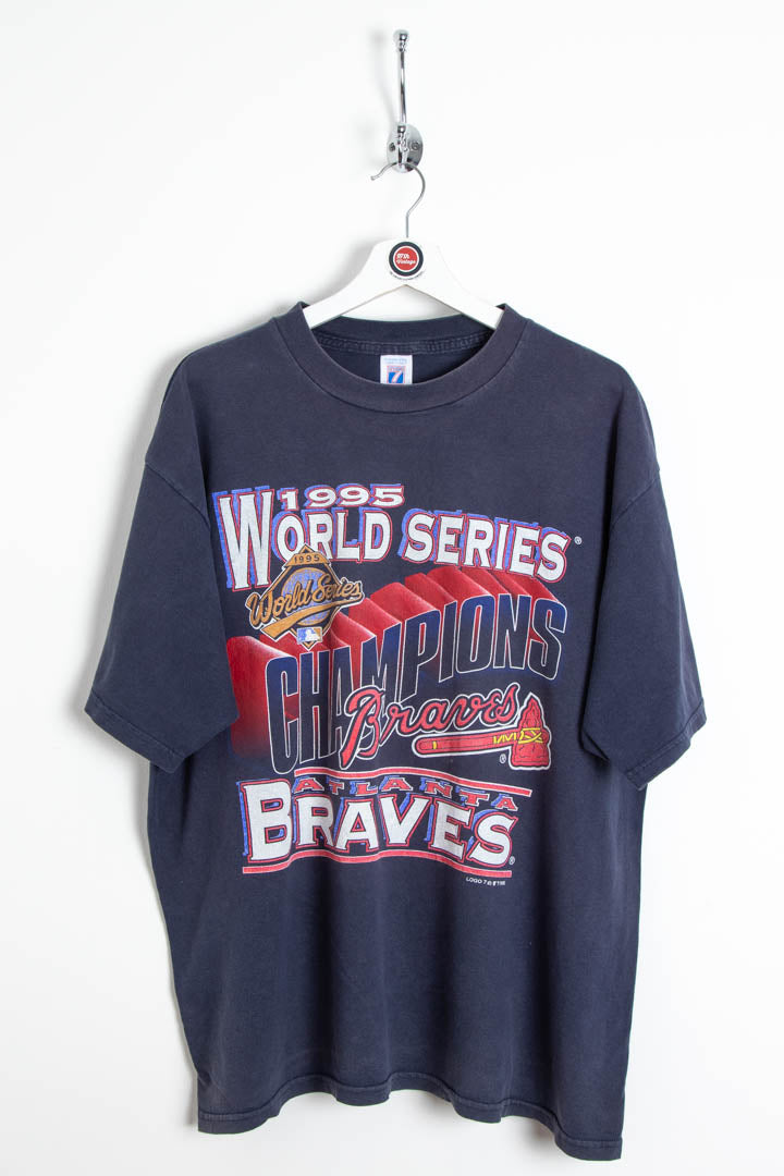 1995 Atlanta Braves World Series Champions Graphic T-Shirt (XL)