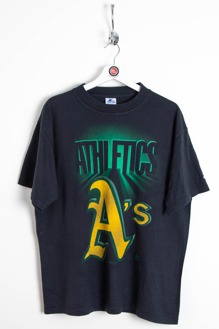 1992 Oakland Athletics Single Stitch Starter T-Shirt (M)