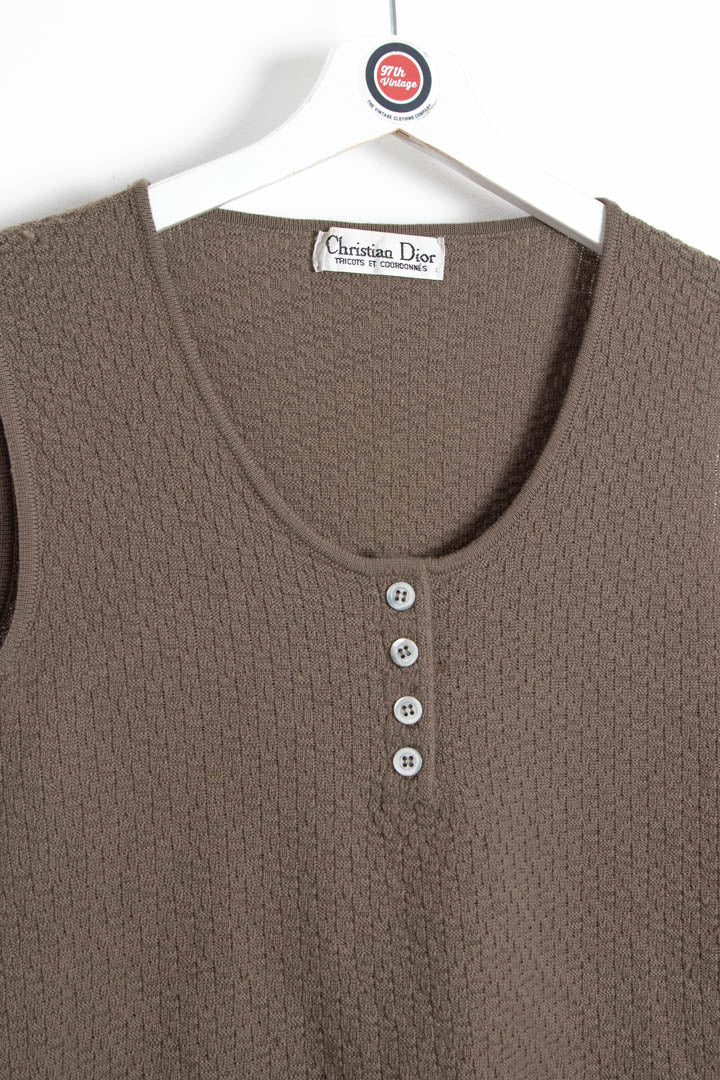 Women's Christian Dior Vest Top (L)
