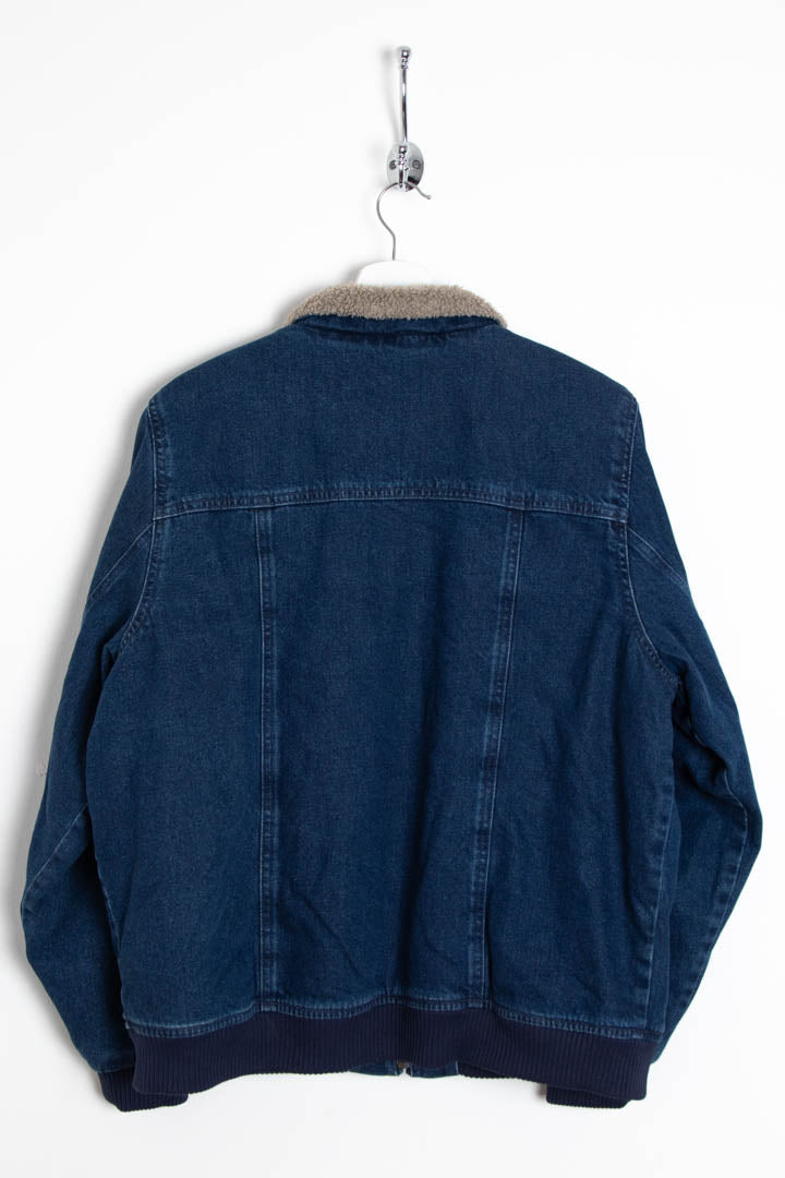 Women's Carhartt Sherpa Lined Denim Jacket (XL)