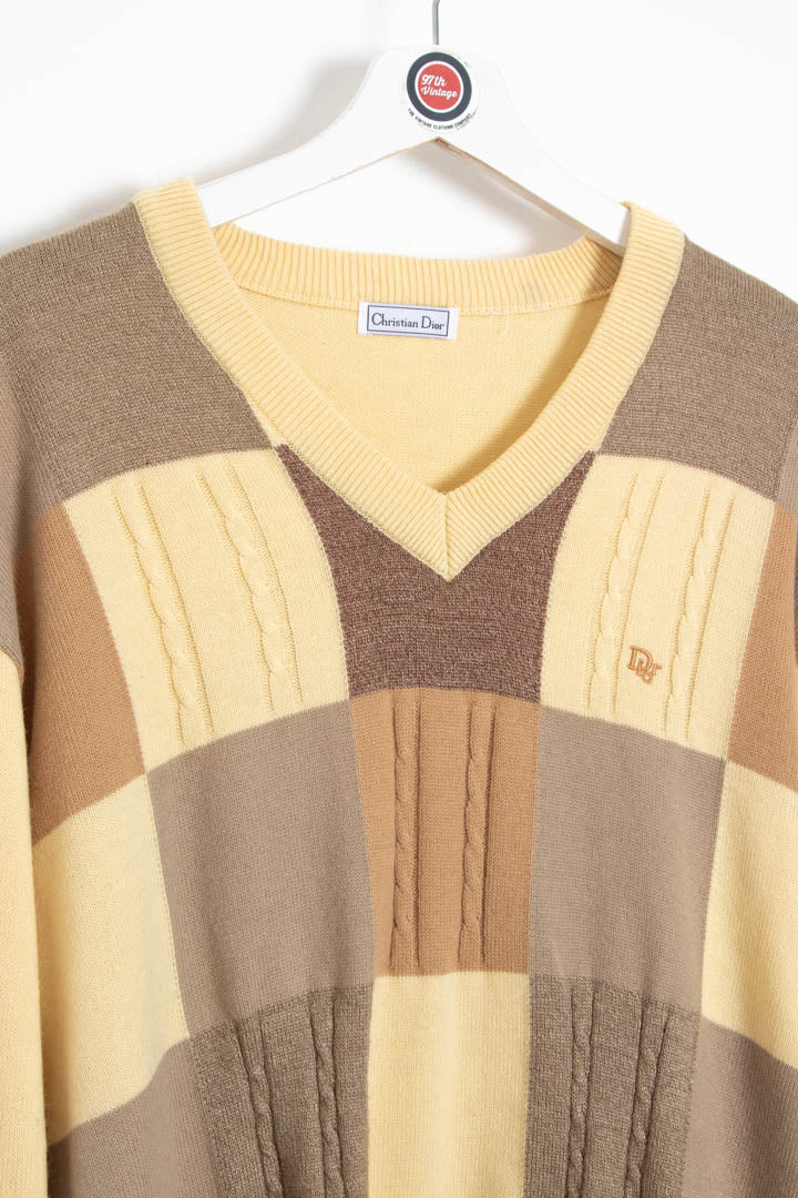 Women's Christian Dior Knitted Jumper (M)