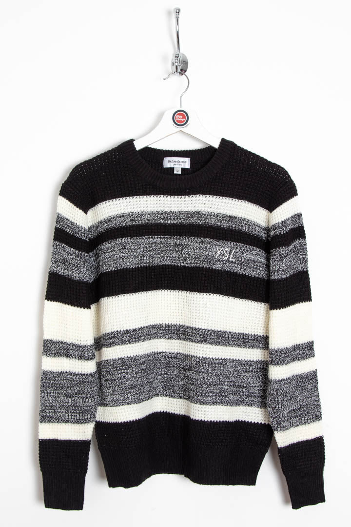 Women's YSL Knitted Crew Neck Jumper (S)