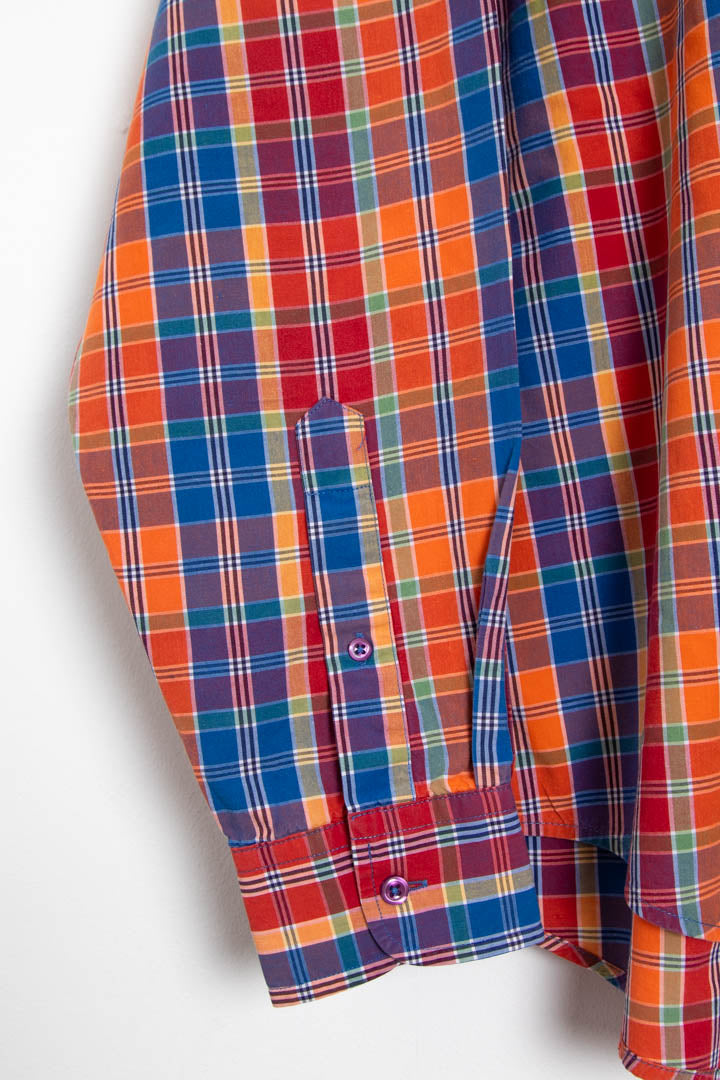 YSL Long Sleeve Checkered Shirt (L)