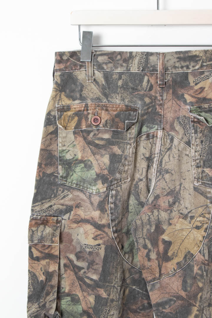 Realtreee Camo Cargo Denim Jeans (W32 x L30)