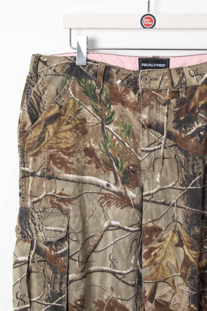 Women's Realtree Camo Cargo Trousers (W34 x L30)