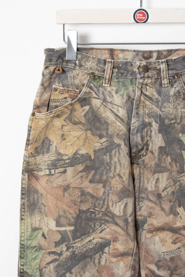 Realtree Camo Straight Leg Denim Jeans (W30 x L27)
