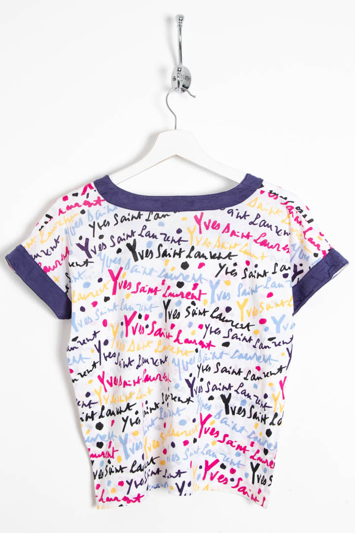 Women's YSL Repeat Logo Top (M)