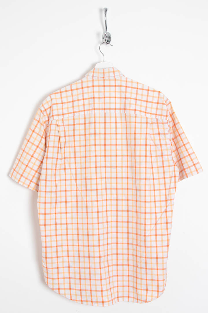Burberry Short Sleeve Checkered Shirt (L)