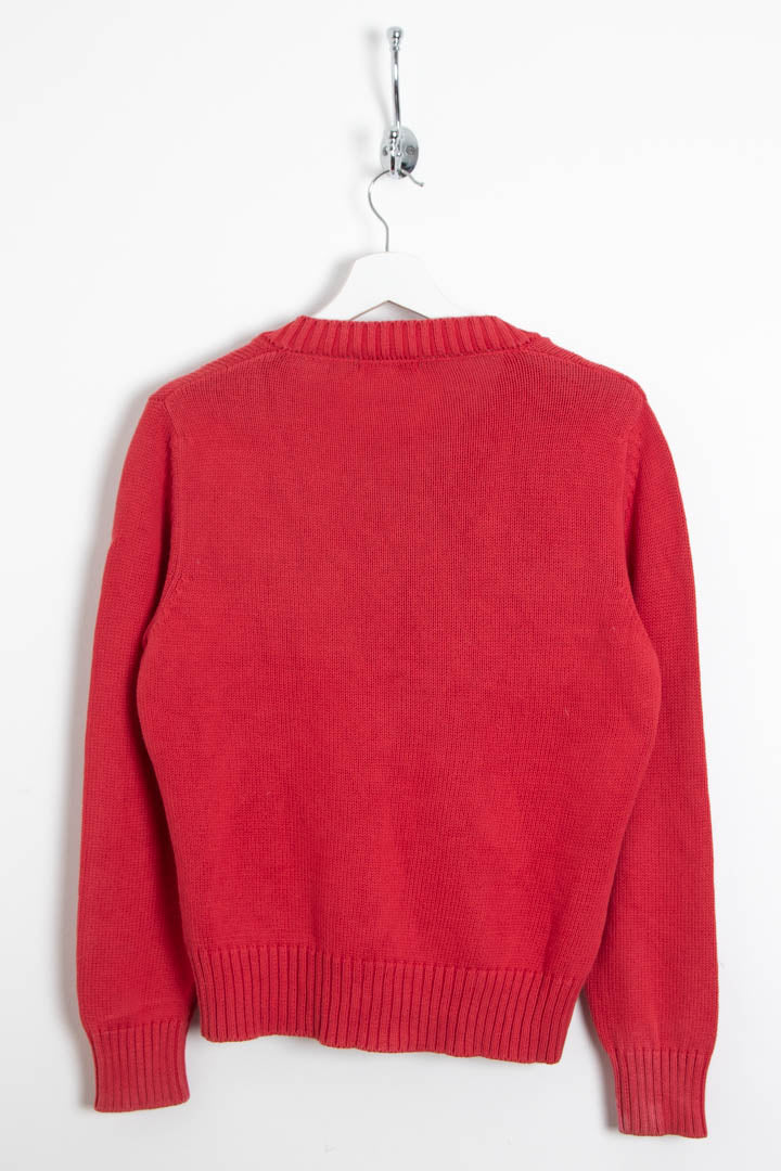 Women's Burberry V Neck Jumper (M)