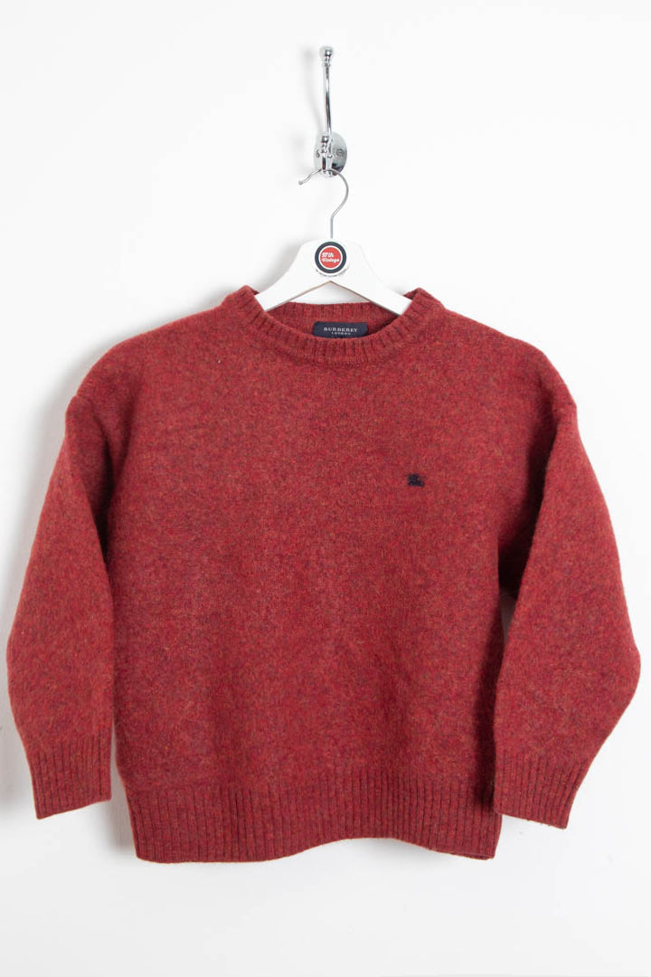 Women's Burberry Knitted Crew Neck Jumper (XS)