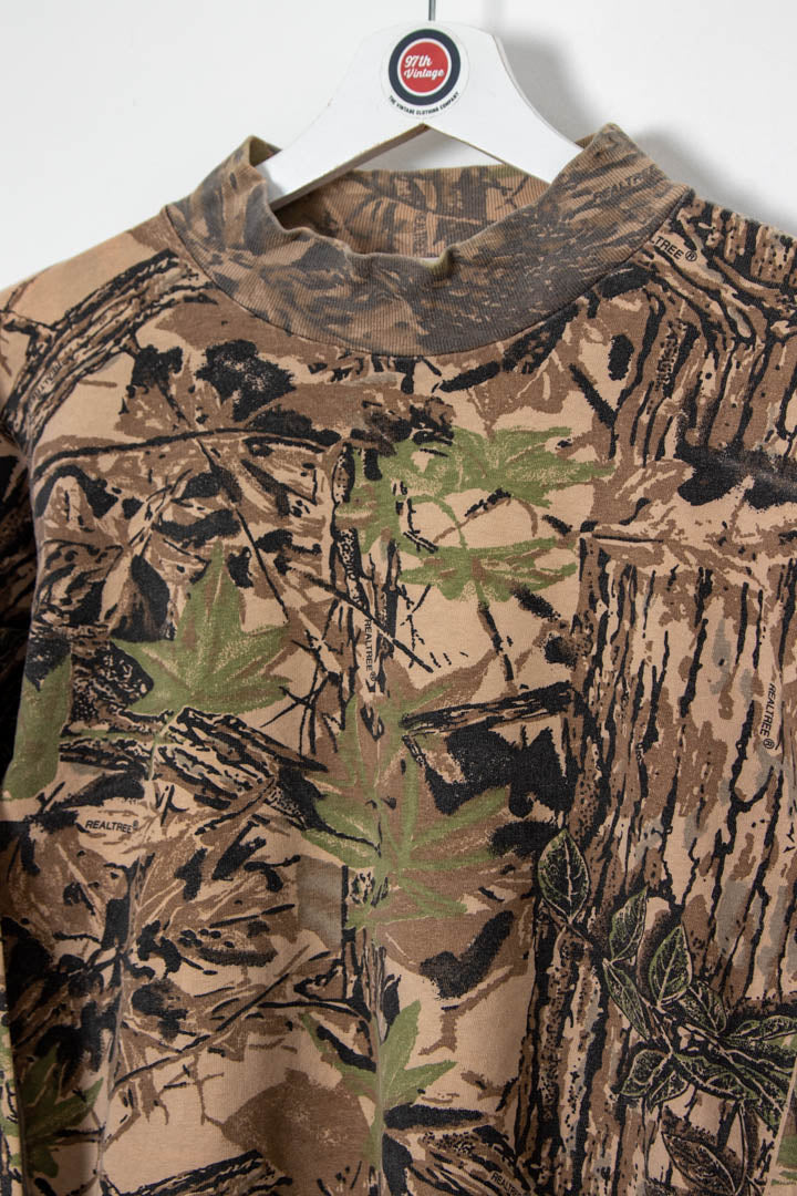 Women's Realtree Camo Longsleeve T-Shirt (S)