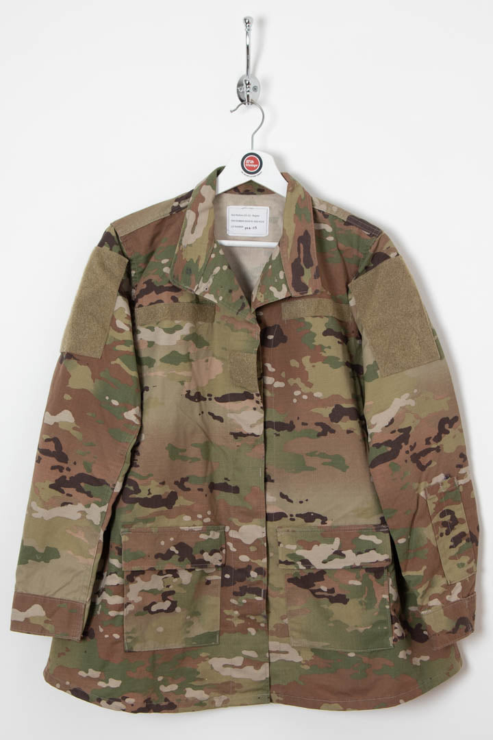 US Military Camo Combat Jacket (M)