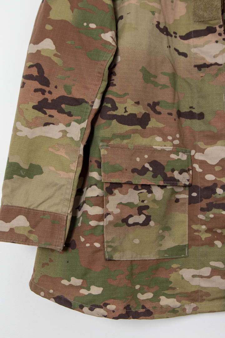 US Military Camo Combat Jacket (M)