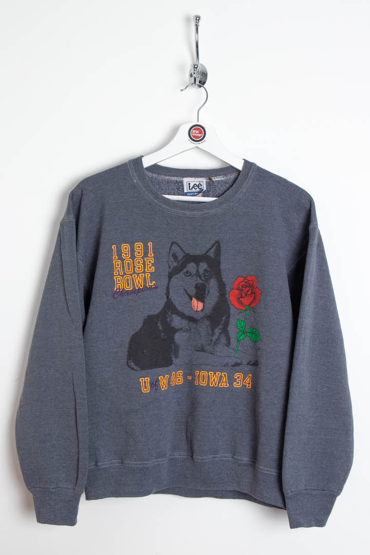 1991 Women's Rose Bowl Champions Washington Huskies Graphic Sweatshirt (S)