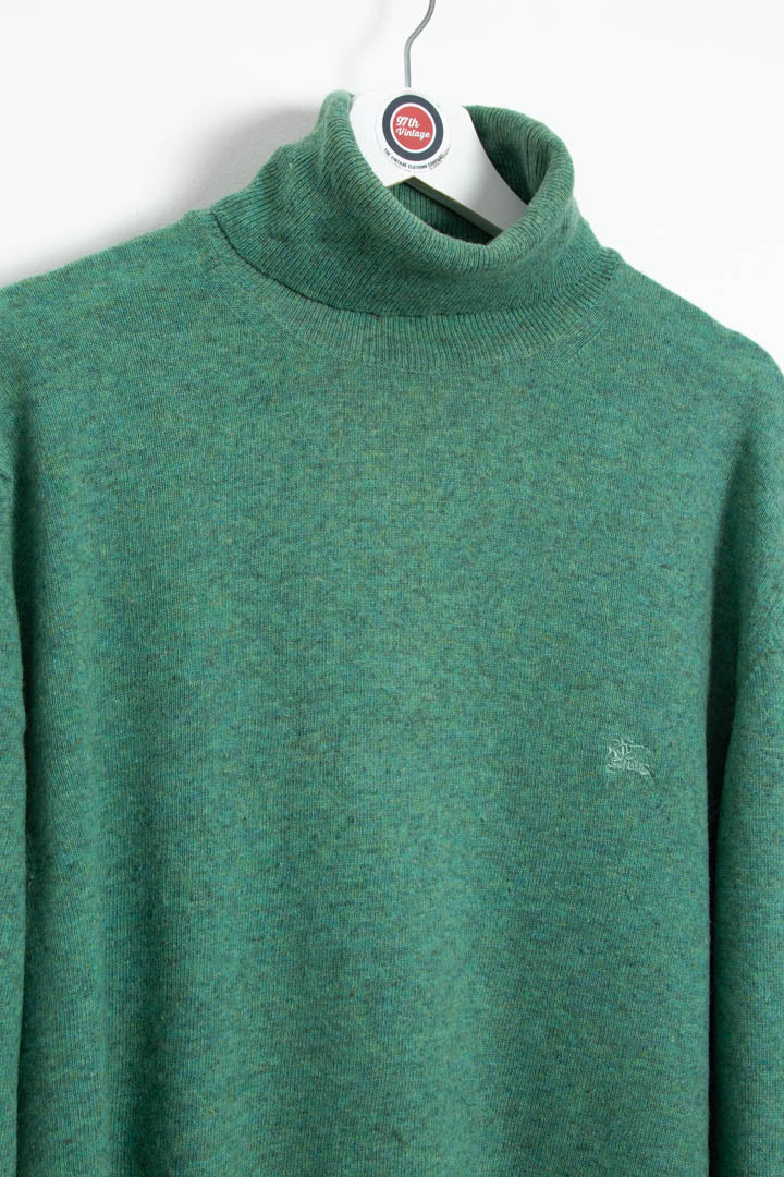 Women's Burberry Roll Neck Jumper (XL)