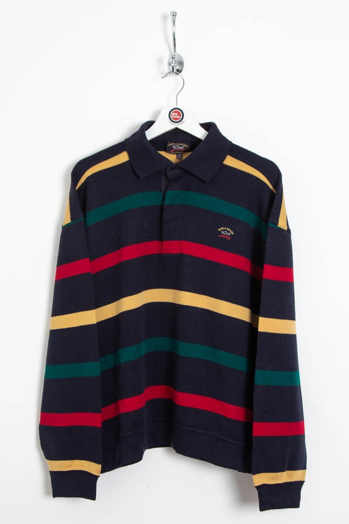 Paul & Shark Long Sleeve Polo Jumper (L)