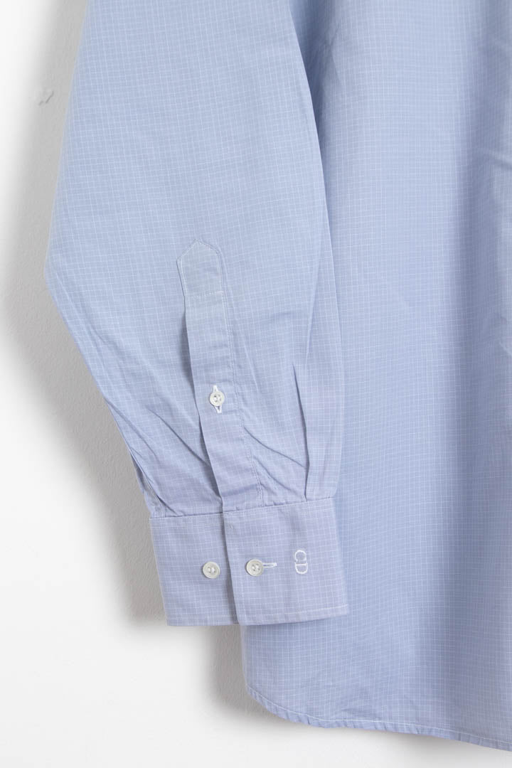 Christian Dior Long Sleeve Windowpane Shirt (L)