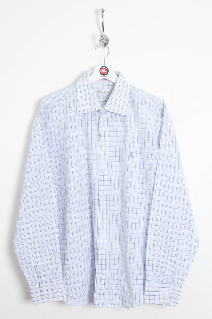 YSL Long Sleeve Checkered Shirt (XL)