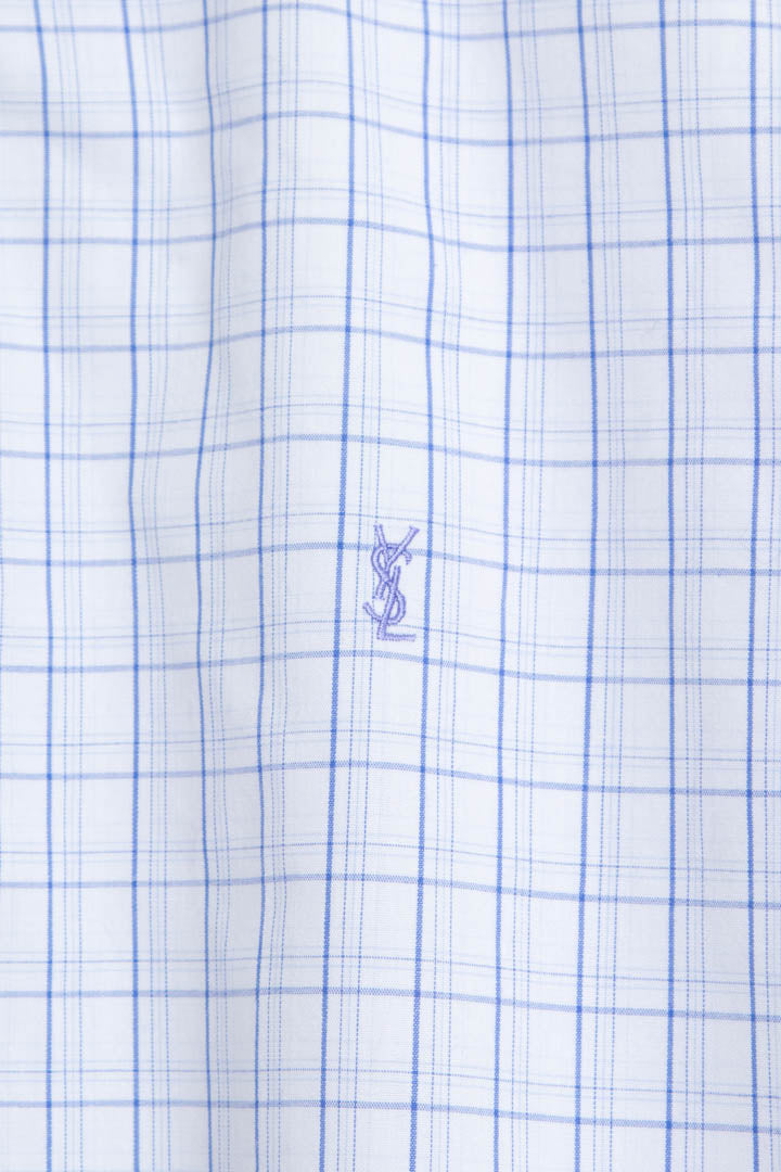 YSL Long Sleeve Checkered Shirt (XL)