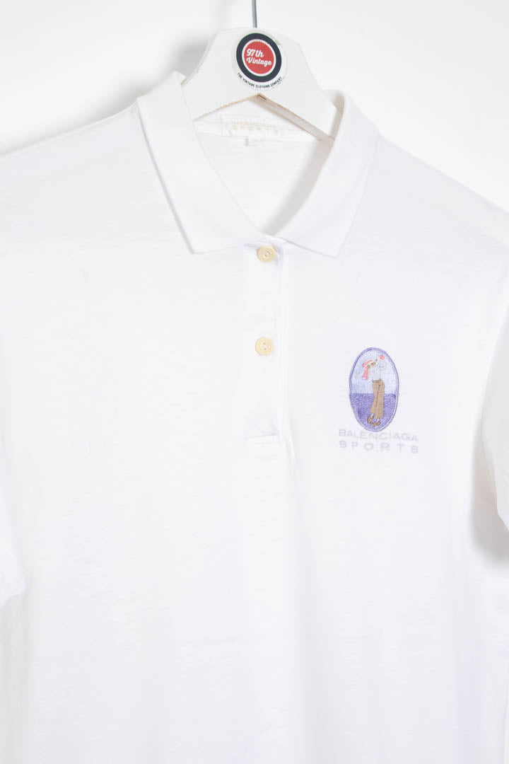Women's Balenciaga Sport Golf Polo Shirt (M)