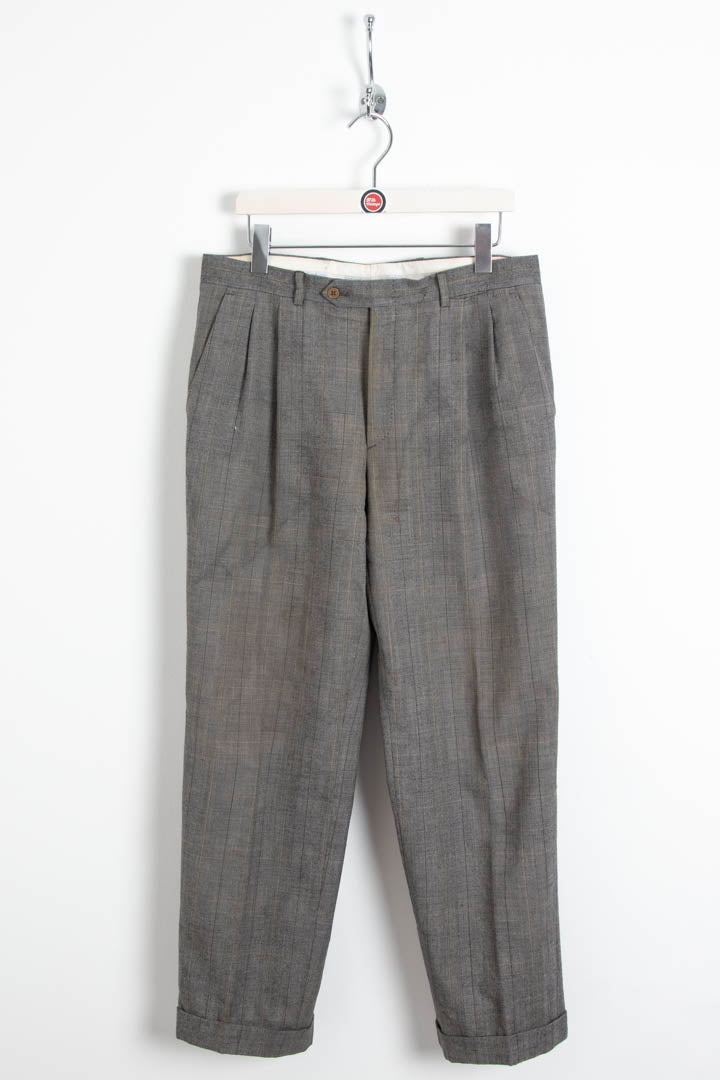 YSL Pleated Suit Trousers (W32 x L30)