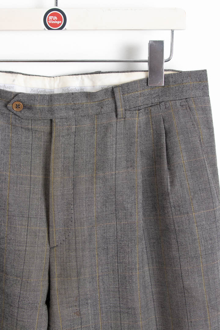 YSL Pleated Suit Trousers (W32 x L30)