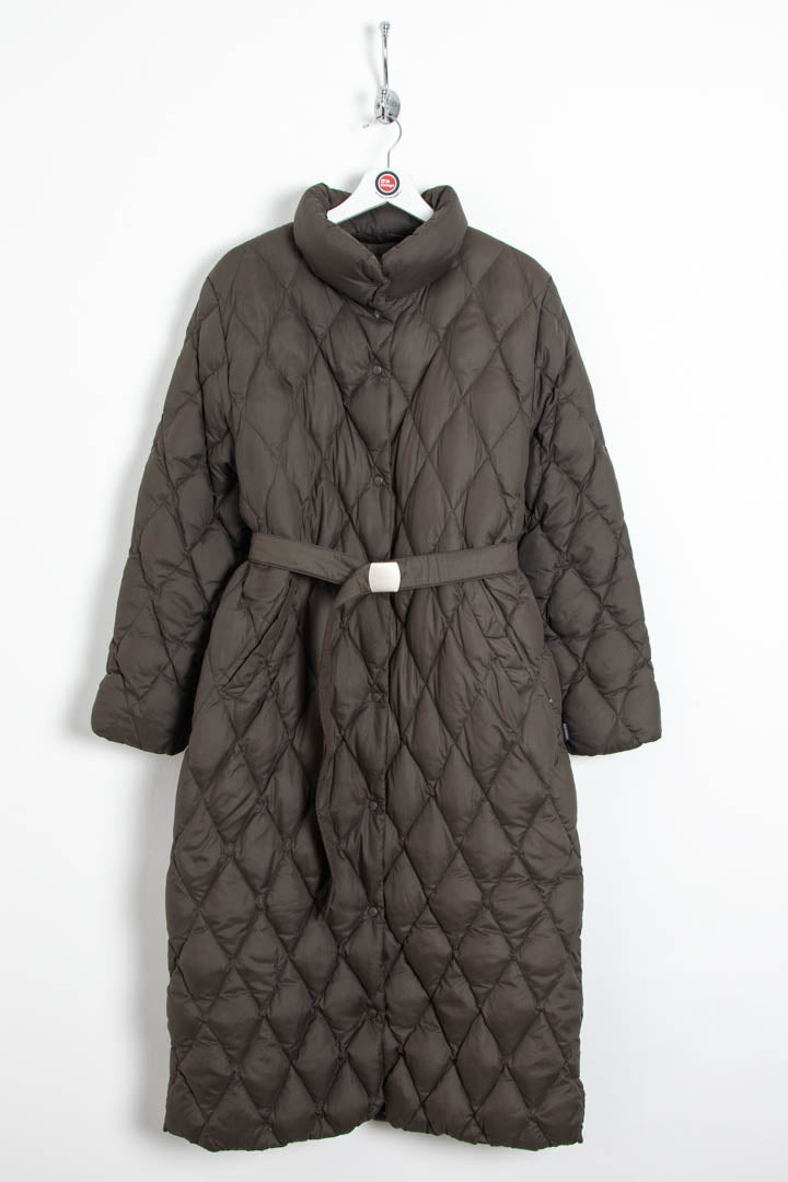 Women's Moncler Long Quilted Puffer Jacket (M)