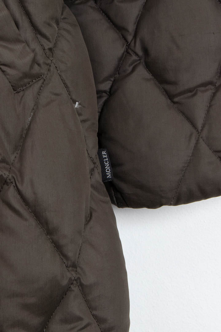 Women's Moncler Long Quilted Puffer Jacket (M)