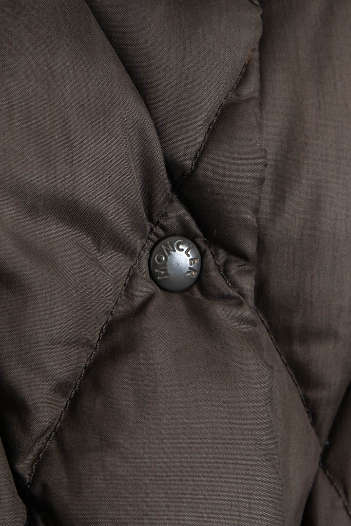 Women's Moncler Long Quilted Puffer Jacket (M)