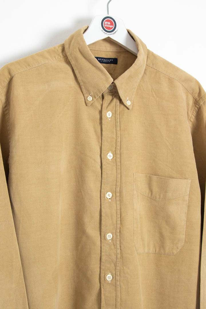 Burberry Long Sleeve Corduroy Shirt (L)