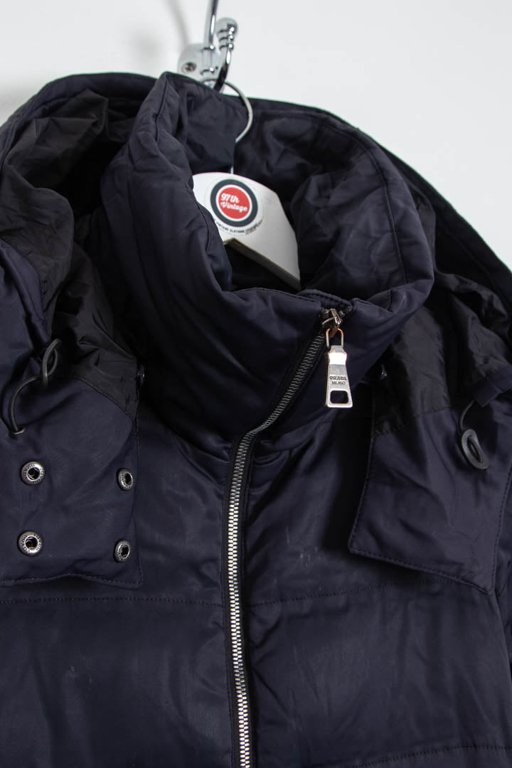 Women's Prada Long Puffer Jacket (M)