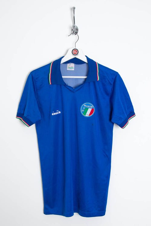 1986-91 Italy #11 Diadora Home Football Shirt (S)