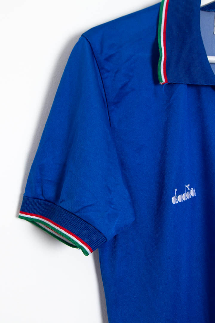 1986-91 Italy #11 Diadora Home Football Shirt (S)