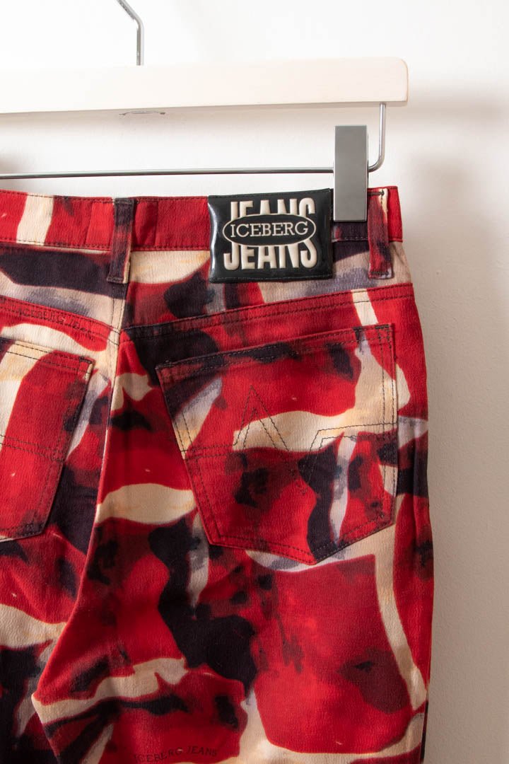 Women's Iceberg High Waisted Jeans (6)